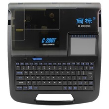 丽标凯普丽标线号机打号机号码管打印机可连接计算机C-280T