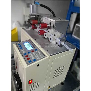 pvc波纹管切割机 小型电脑波纹管切管机 自动进料计数切料设备