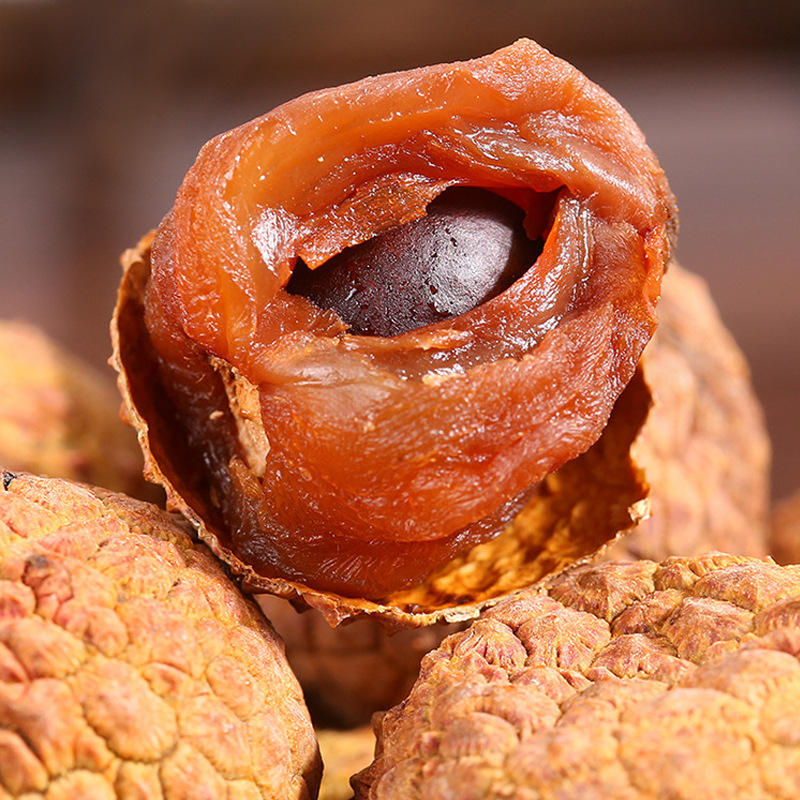 莆田桂圆干荔枝干组合装908g 桂荔双宝年货送礼礼盒非无核桂圆干