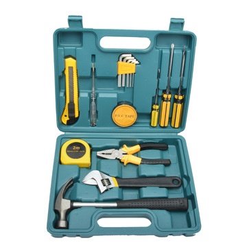 车载工具套装16件套车用五金家用工具组合应急维修手工具箱 8016b