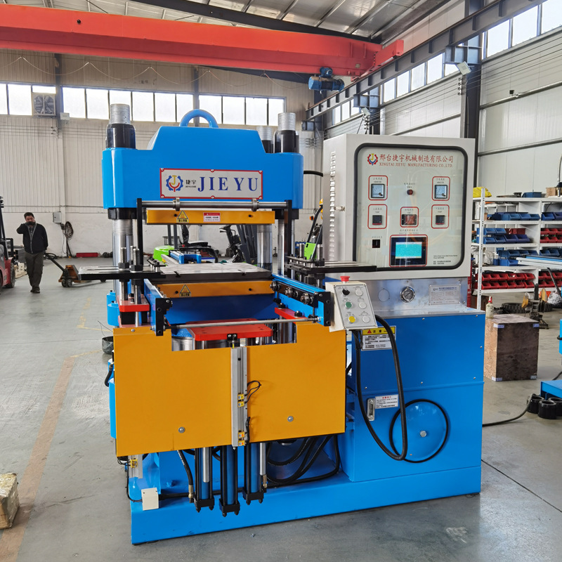 振宇200吨全自动平板硫化机硅胶机器设备橡胶制品热压成型机厂家