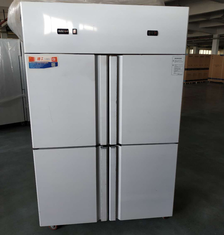 奥德芙四门风冷冰箱不锈钢冷藏冷冻双温立式四开门无霜冷柜大容量