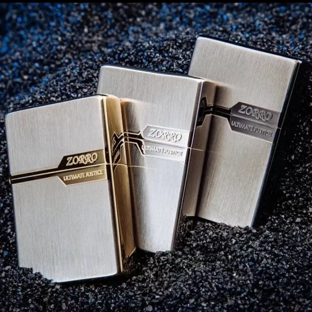 zorro佐罗煤油防风打火机91328色块铜壳老式砂轮打火机男士批发代
