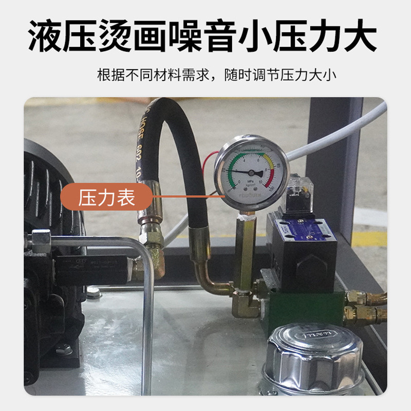 Hot Stamping Machine Pneumatic Double-Station Printing Machine Automatic Hydraulic Clothing T-shirt Printing Hot Stamping Heat Transfer Machine