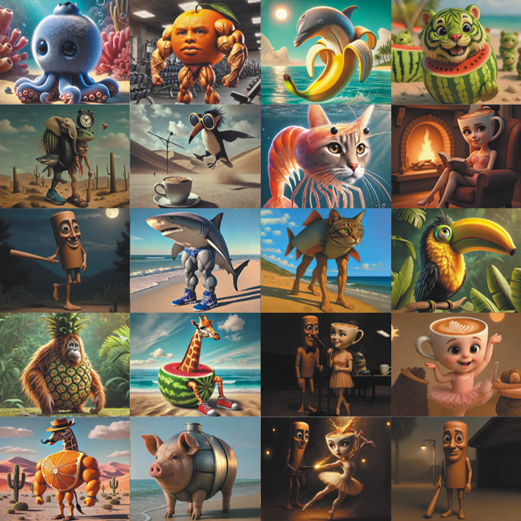 外国3d光栅立体画变图变幻动画山海经卡片美国ai木棍人儿童玩具