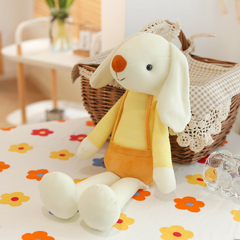 Cartoon Rabbit Candy Rabbit Plush Toy Doll Crane Machines Doll Candy Rabbit Plush Doll Gift Book Bag Charm