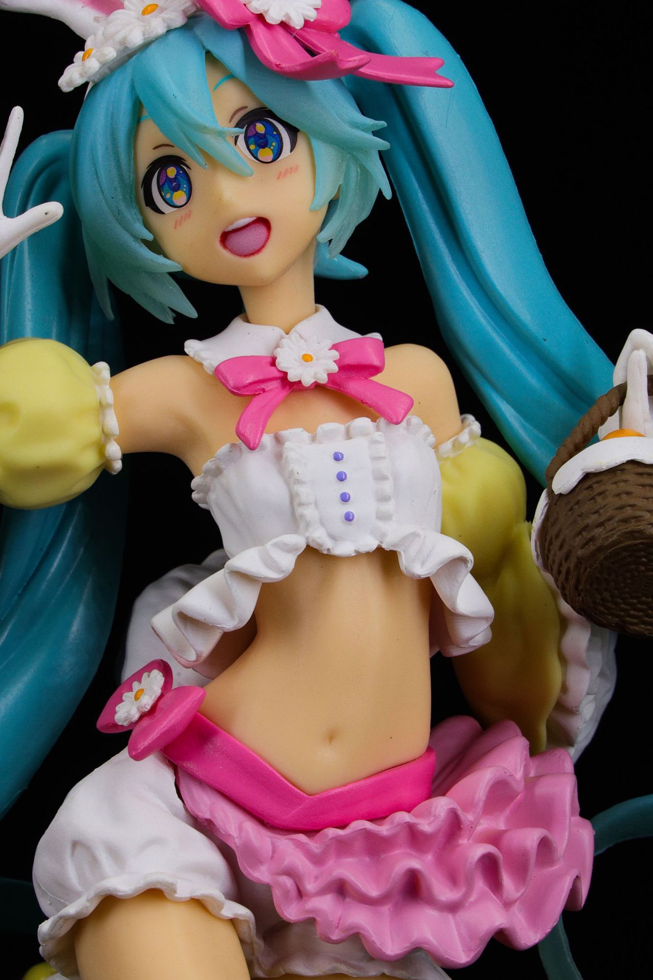 动漫批发 未来 miku 春服 兔耳 初音 景品盒装摆件 手办模型