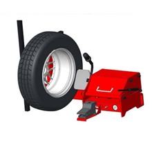 多功能夹胎器多功能夹胎器大小车通用便携式气动压胎机铲胎机