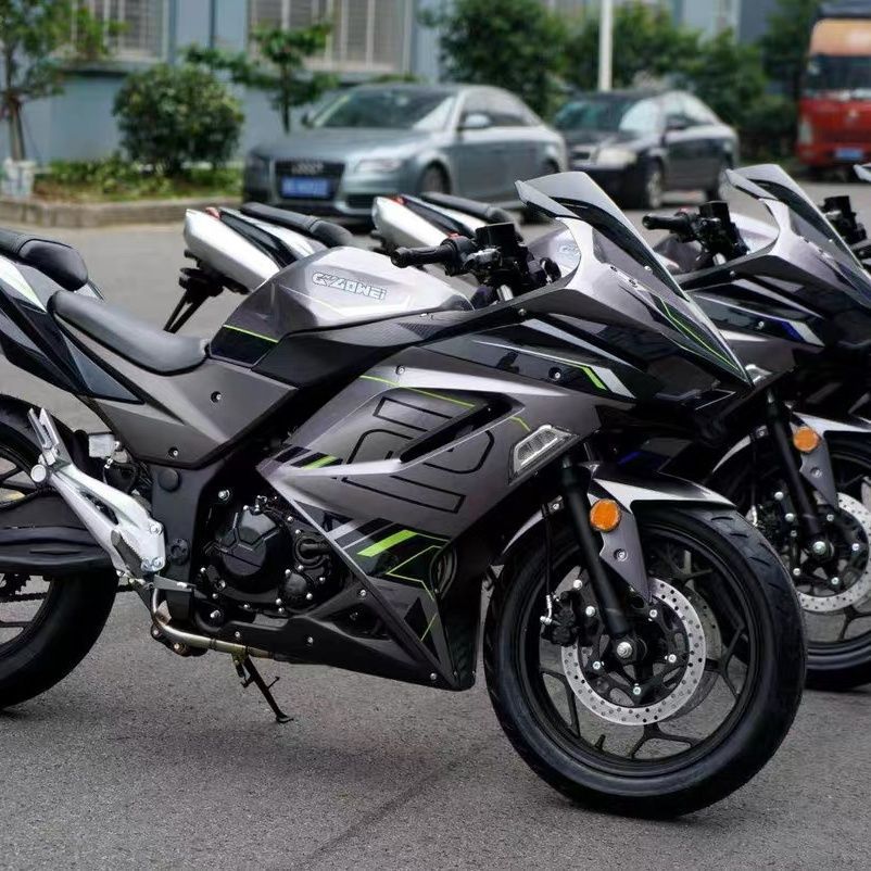 国产h2重型机车摩托车跑车400c国四电喷大排量公路跑车整车可上牌