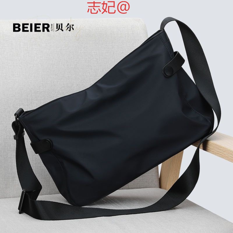 【48小时发货】简约单肩包男包包斜跨小背包斜挎包男士包包休闲大