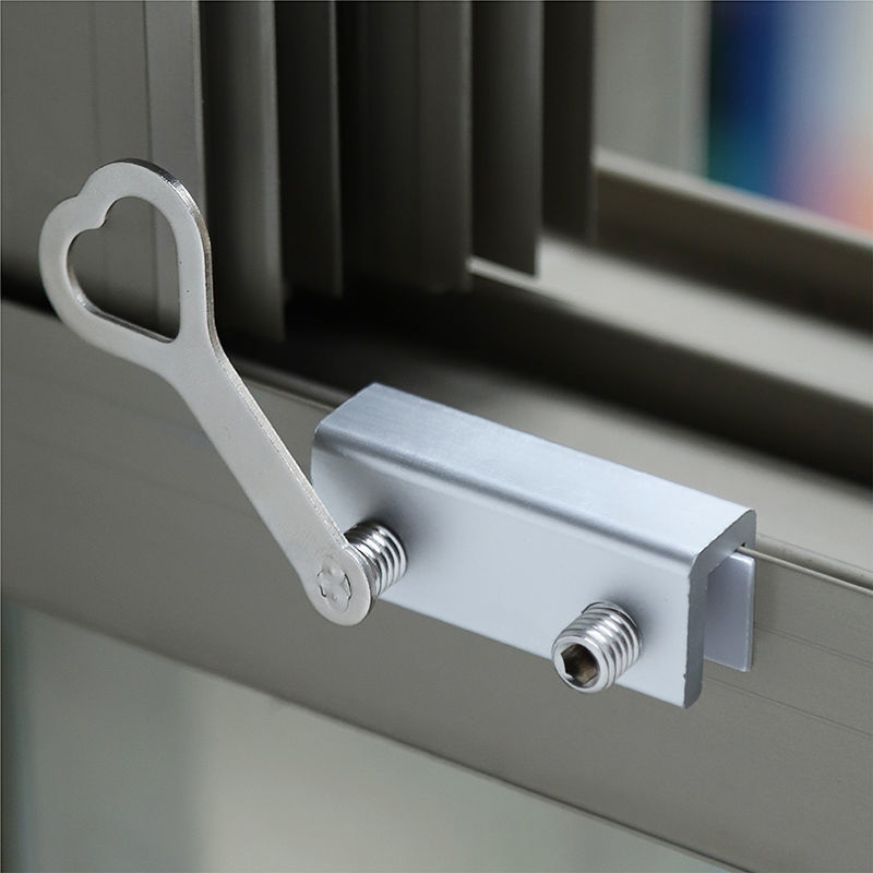 窗户定位器限位固定儿童推拉窗门窗锁扣锁玻璃窗移窗卡扣