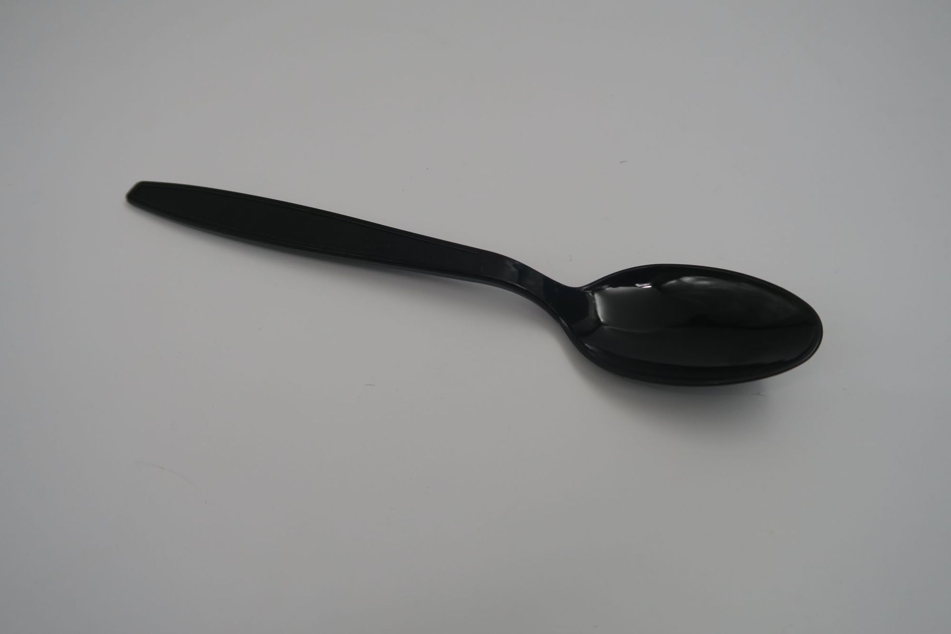 一次性7寸勺ps塑料勺加厚磨砂柄子透明调羹西式汤勺餐具批发包邮