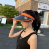 Every evening Same item Visor Korean Edition Influx of women UV ultraviolet-proof Empty top sunlight Hat UPF50 +Sunscreen in spring and summer