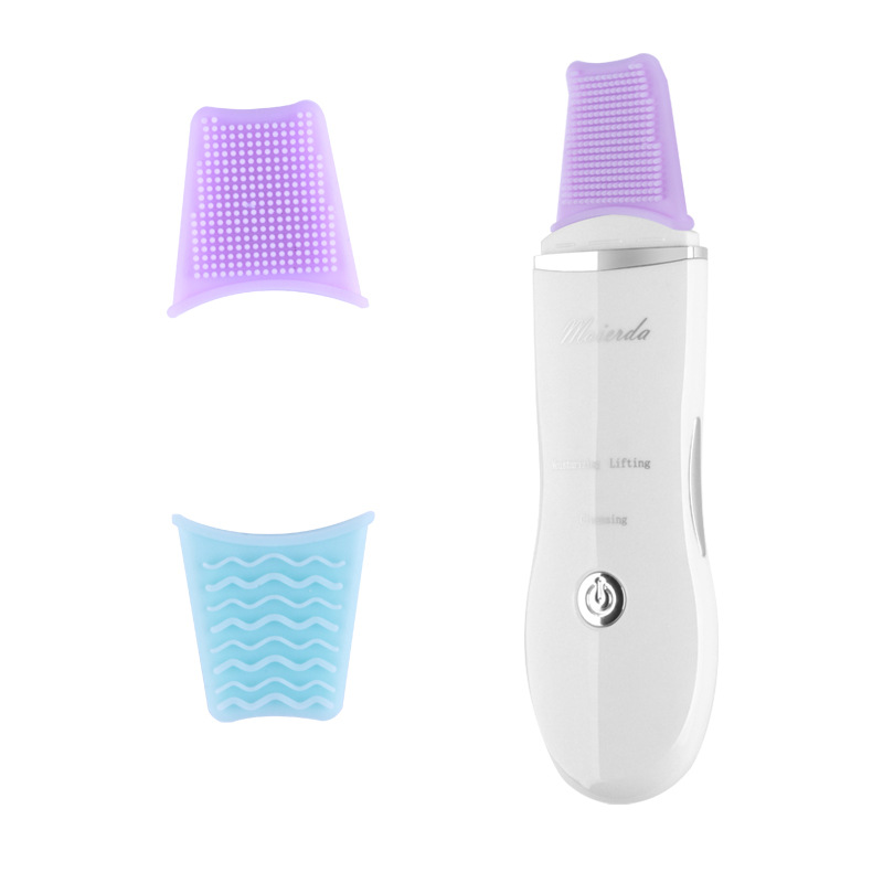 Ultrasonic Skin Cleaner Vibration Beauty Instrument Pore Cleanser Facial Cleansing Acne Blackhead Removing Pores Cleaner