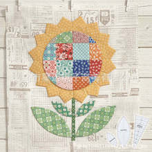 跨境新款Sunflower Quilt Template Set向日葵被子模板集