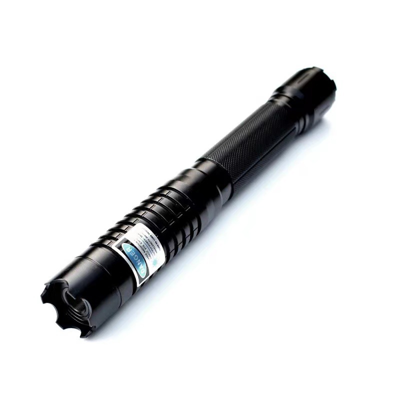 B 90,000 M Long Shot Laser Light Blue Light Laser Flashlight High Power Pointer Strong Light Marine Outdoor Laser Pointer