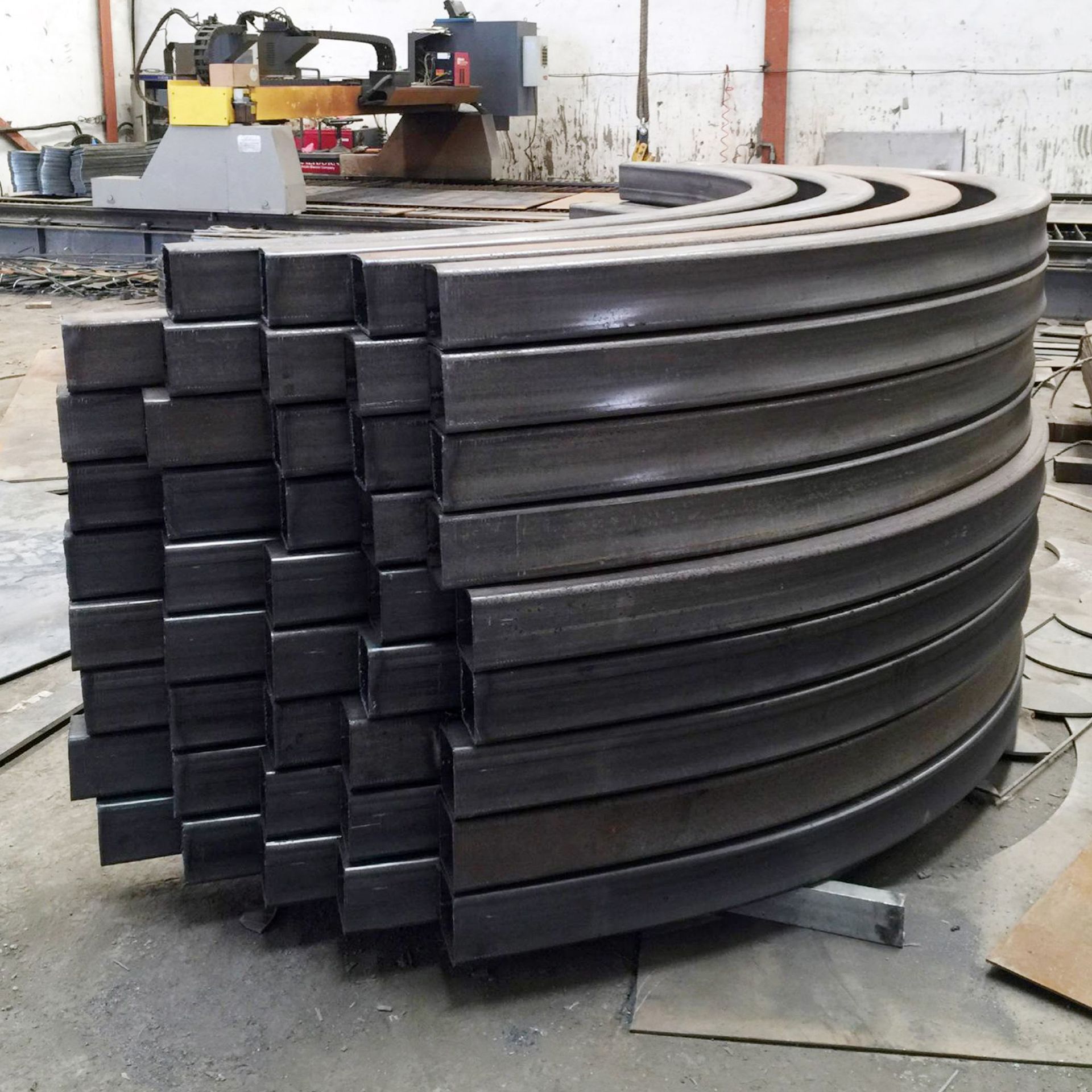 成都方管矩管拉弯加工现货方矩管顶弯 q235方矩管量大从优