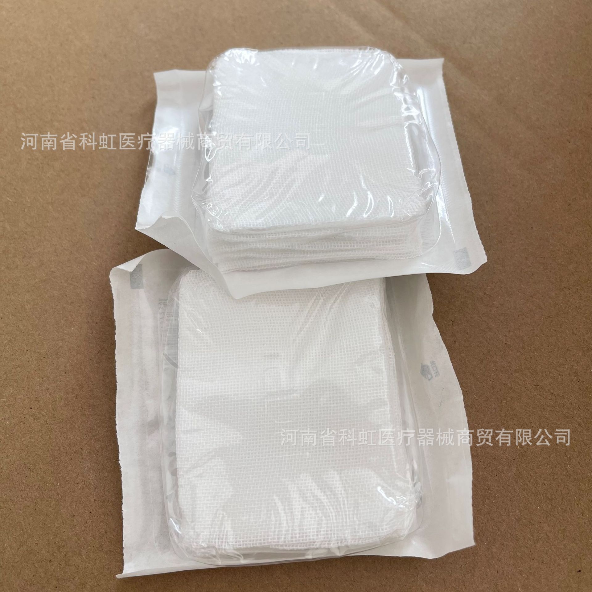 医用脱脂纱布叠片 无菌纱布块 规格60mm*80mm*8p 一小包5片装