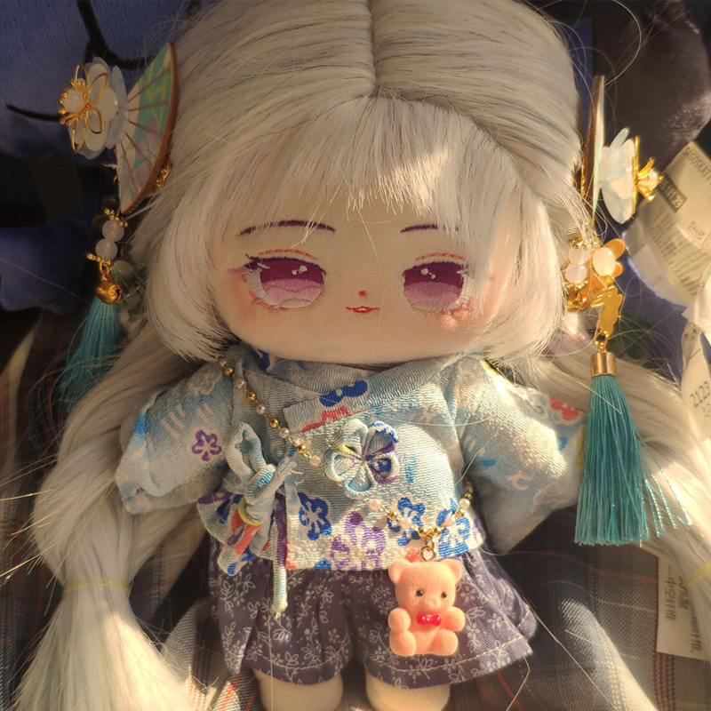 【普入尾款】二次域西施棉花娃娃原创20cm周边同人可爱玩偶清影影