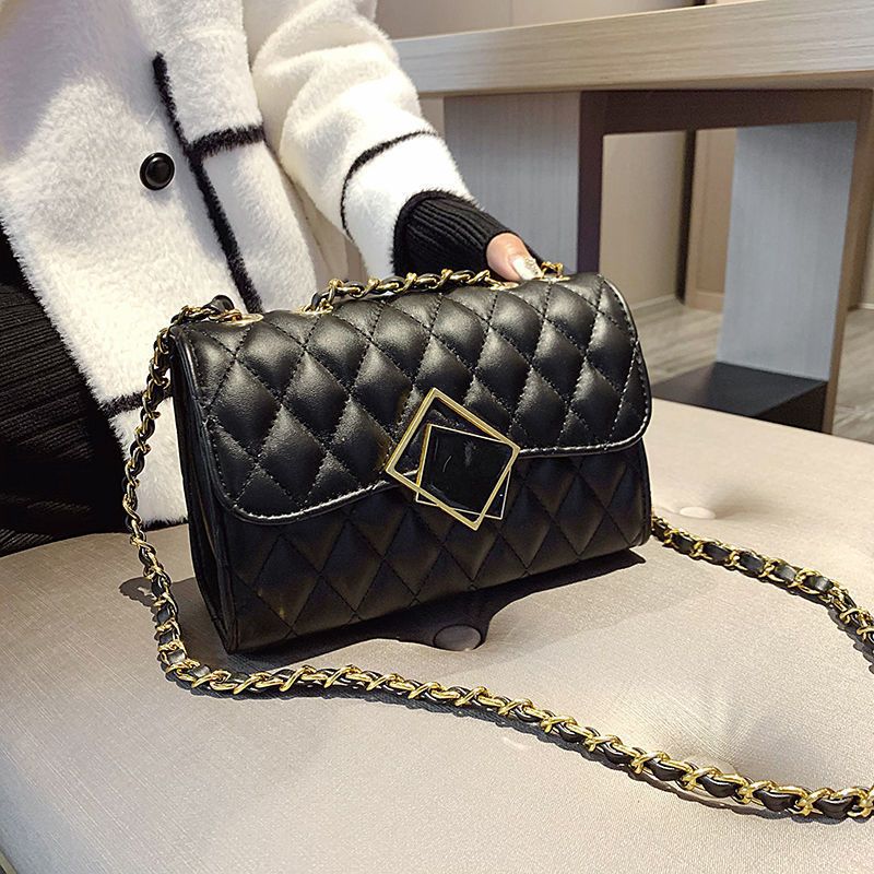 包包女2023夏季新款菱格链条包时尚单肩挎包女百搭斜挎包-阿里巴巴