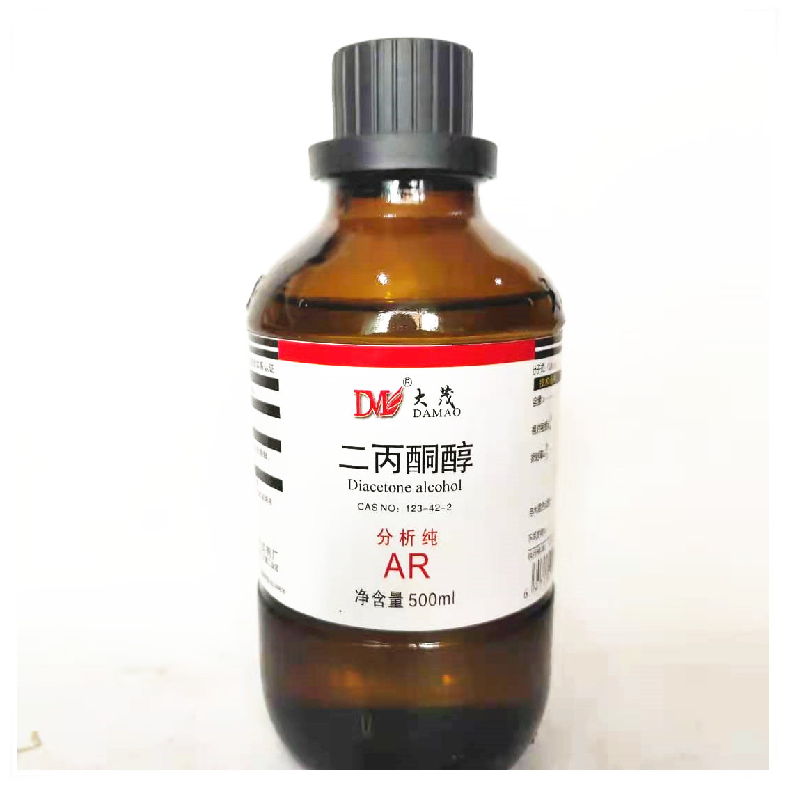 二丙酮醇 化学试剂 分析纯ar cas:123-42-2 含量98.5% 500ml/瓶