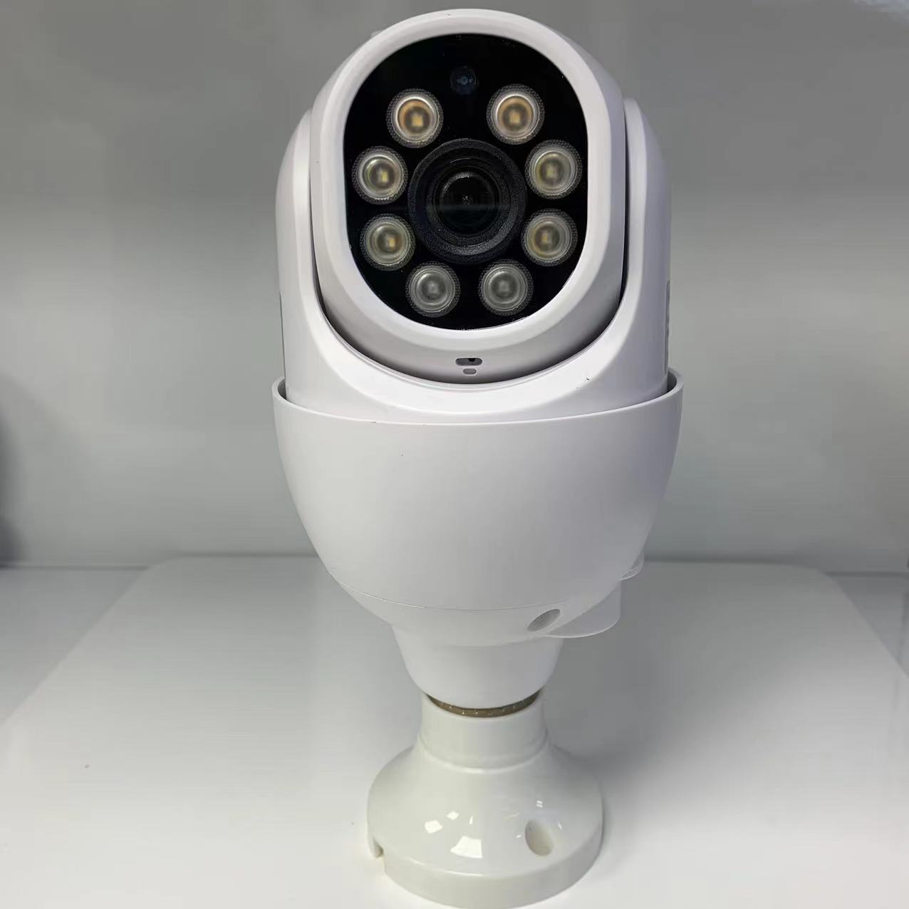 360度4g全景灯泡灯头式监控摄像头家用无线wifi高清手机监控器