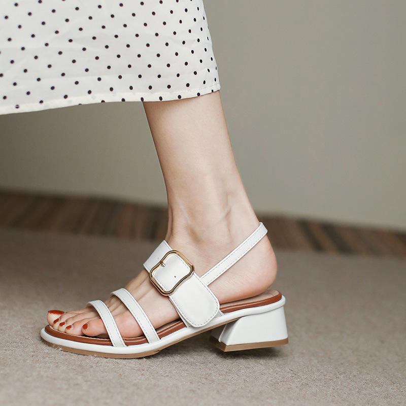 平底凉鞋今日价格行情查询-白色防水台仙女简约夏天女鞋子-阿里巴巴