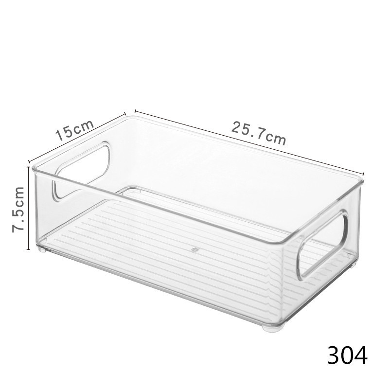 Zt1008 Desktop Transparent Cosmetic Mask Finishing Box Acrylic Snack Basket Household Kitchen Sundries Storage Box