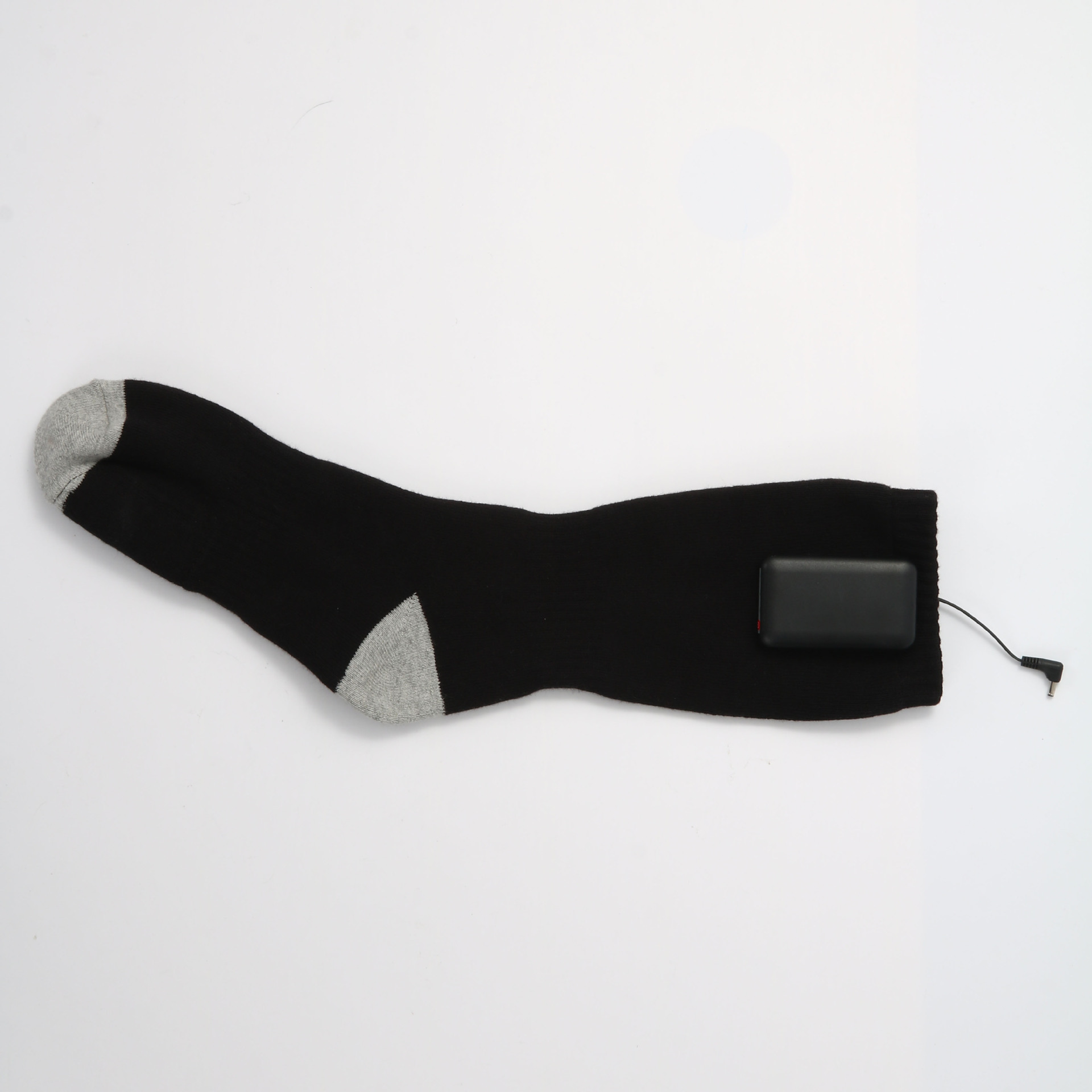 跨境爆款发热袜子充电加热暖脚神器长筒电加热袜子抗寒保暖电热袜