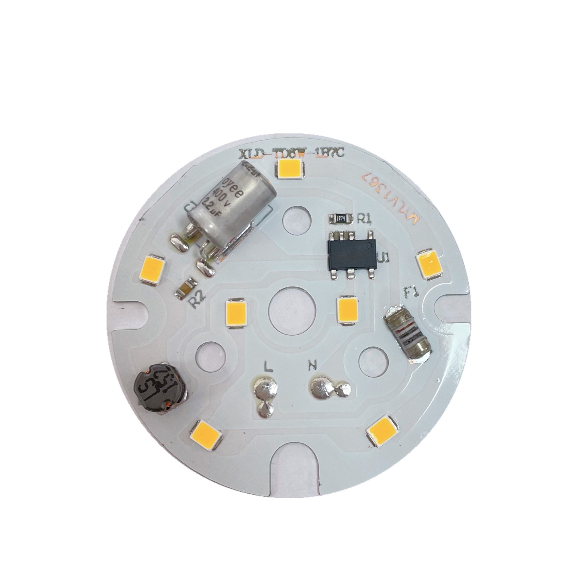 筒灯dob光源led灯板球泡5w 一体化恒流方案