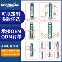 双立柱景观健身器校园社区公园老年人体育新国标户外健身路径器材