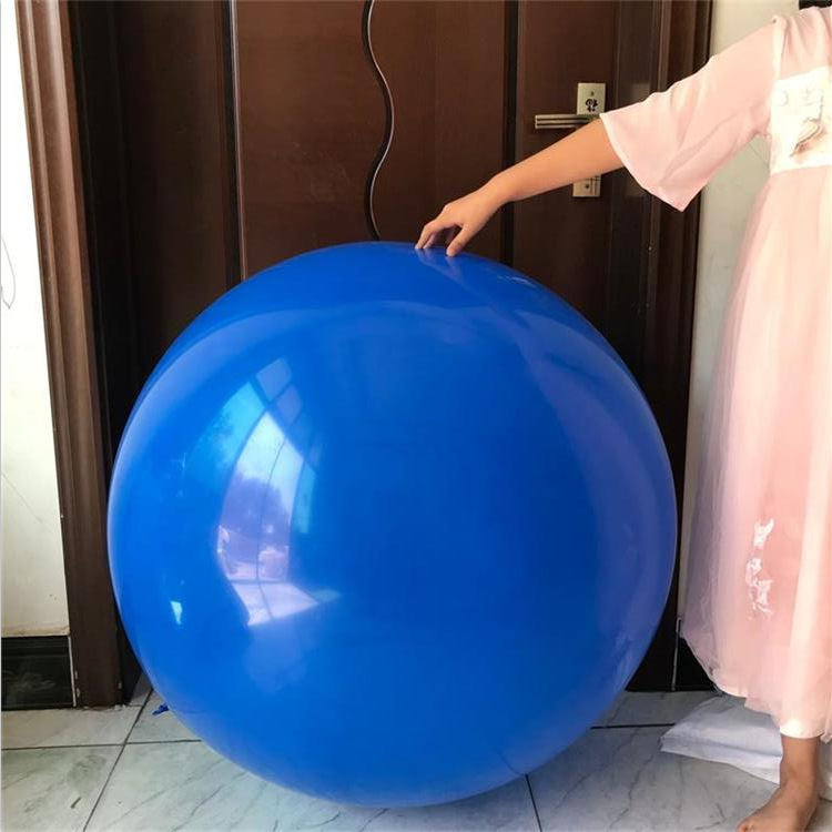 36-Inch Thickened Balloon Oversized Children's Toy Thickened Explosion-Proof Latex Layout Decoration 1 Ground Explosion Ball Large Balloon