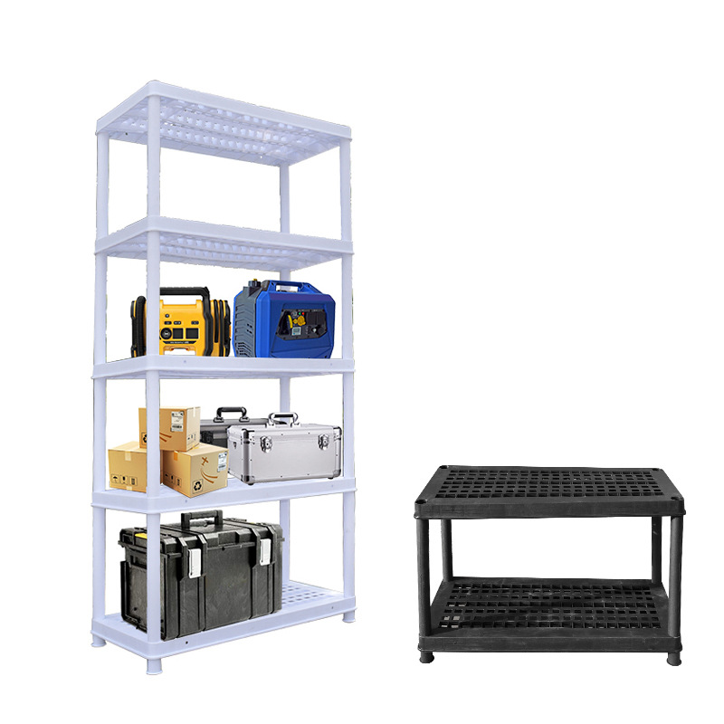 家用塑料货架多层组装花草架超市商场粮油食用油陈列架厂家定制