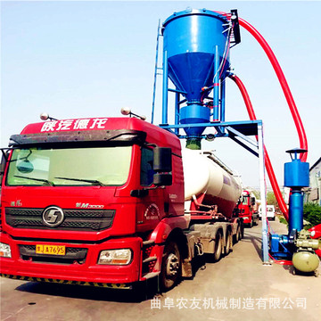 水泥库清仓装车吸料机 长距离负压吸灰机 稻壳锯末气力输送机