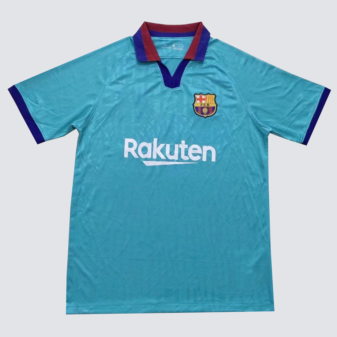 19-20梅西复古球衣巴塞罗那第二客场球衣巴萨足球服泰版经典