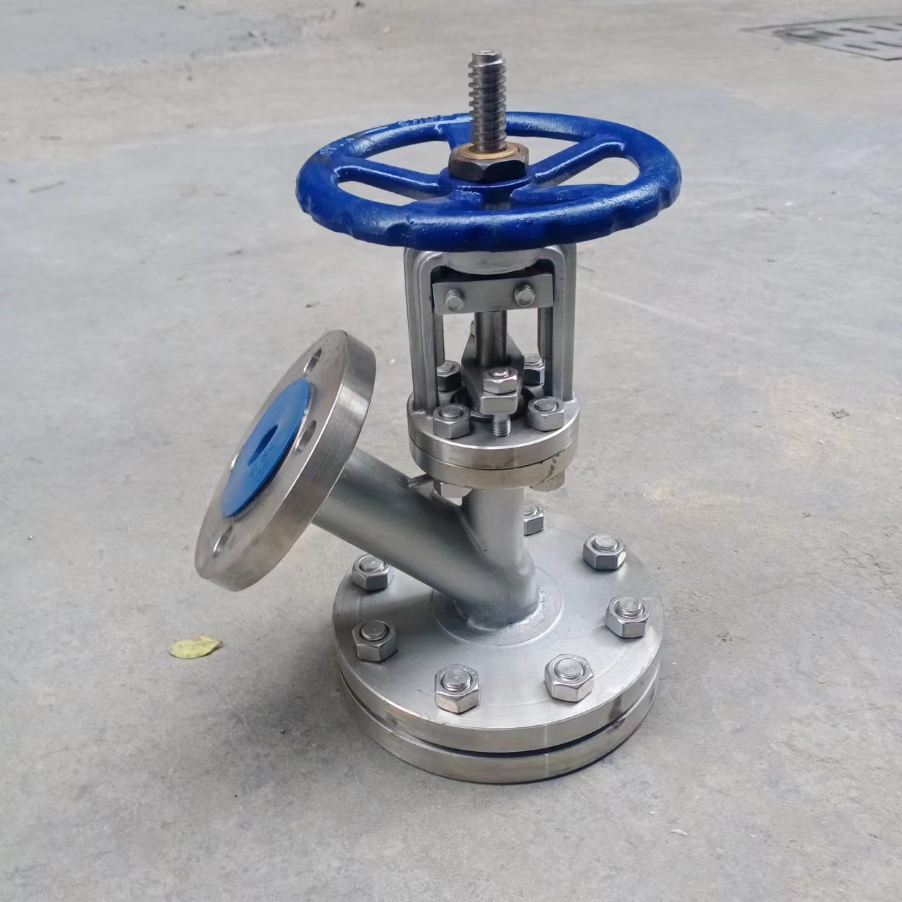 展式下展式放料阀