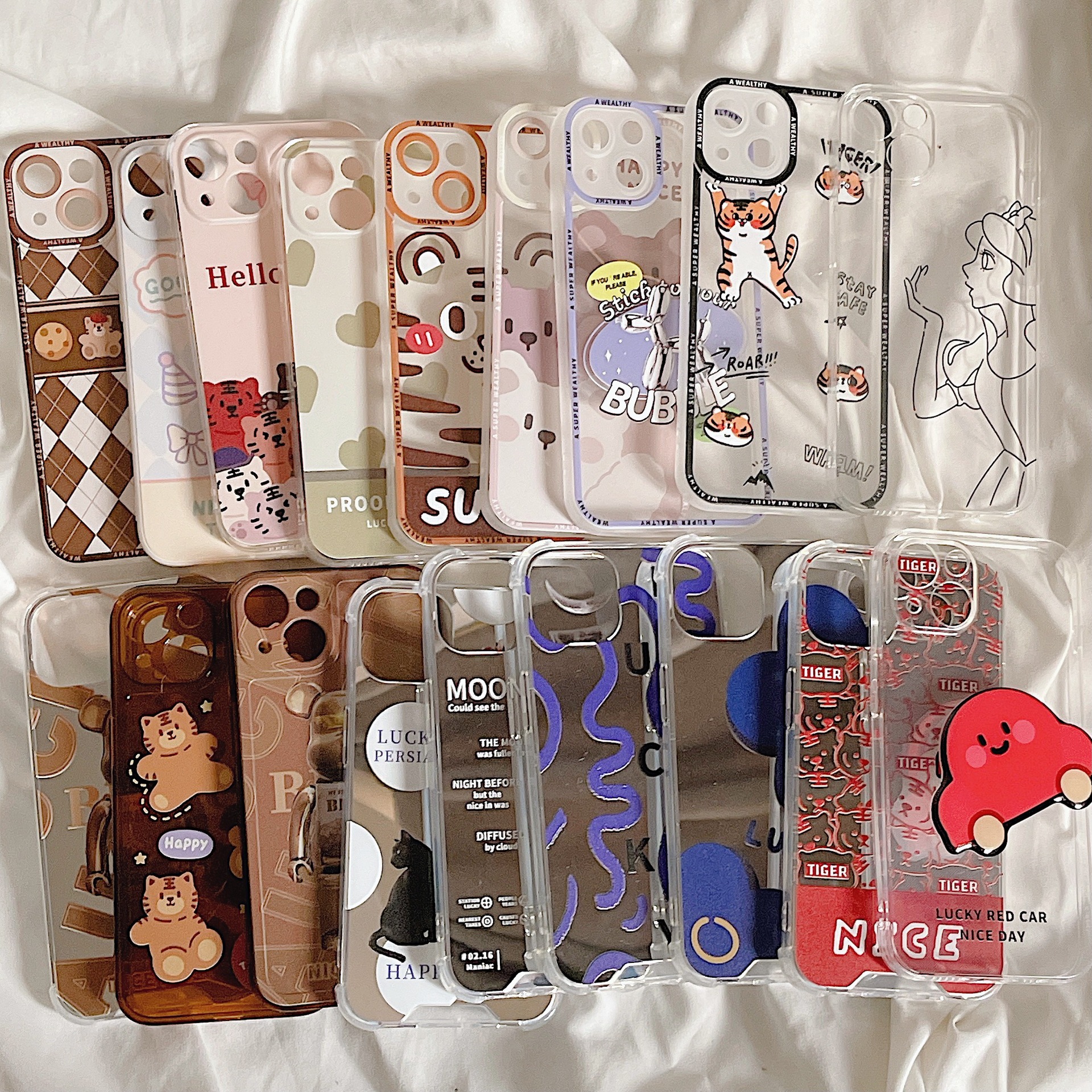 福袋盲盒适用苹果13手机壳清仓摆地摊尾货保护套随机款式厂家特价