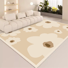 客厅地毯茶几毯高级轻奢房间卧室床边毯简约家用大面积全铺地垫子