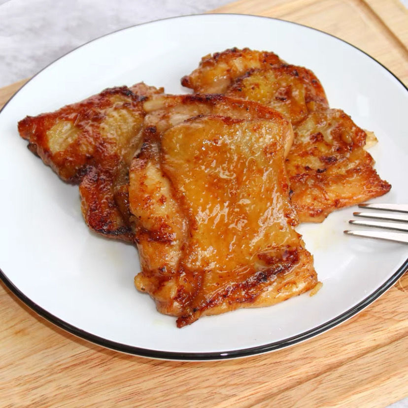 奥尔良风味香煎鸡扒整片鸡胸肉肉质鲜嫩5片装,健身