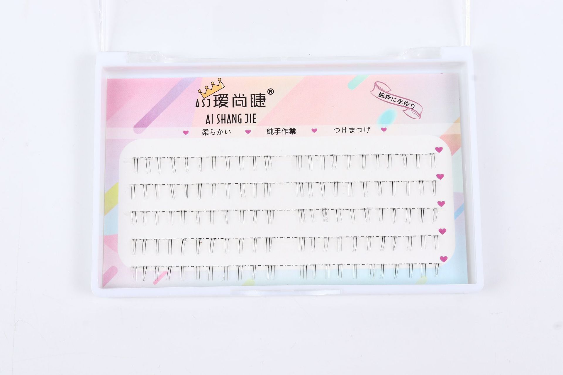 84 Sheer Root Segmented Lower Eyelash Fairy Hair Eyelash Grafting Single False Eyelash Single Cluster Natural Simulation