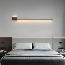 现代简约床头壁灯沙发客厅背景墙灯设计师灯具极简创意卧室床头灯