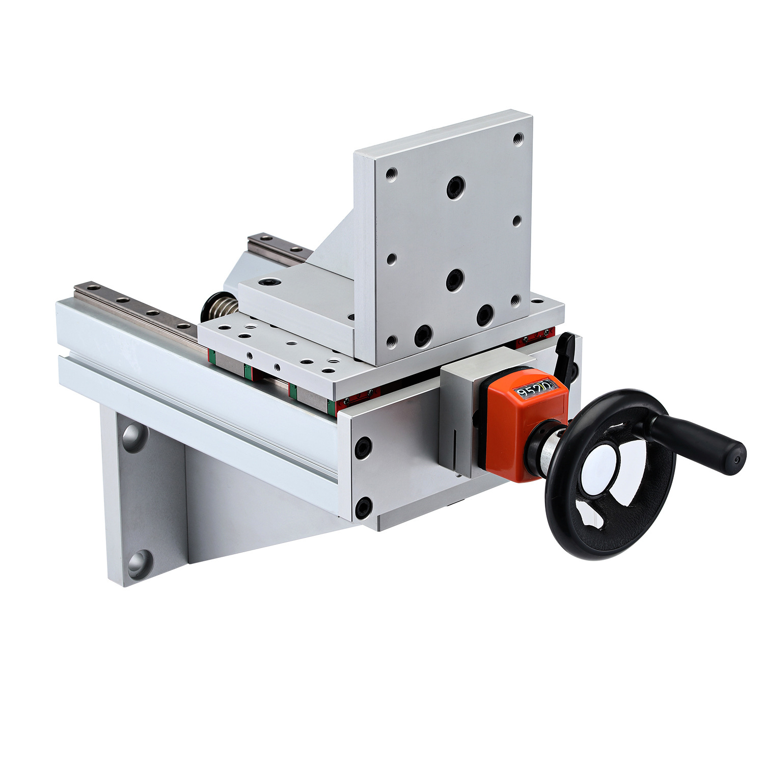 米思mi型 手动直线模组滑台kuldp20-a-300 带位置显示器 升降型