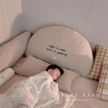 韩国ins儿童靠垫床头沙发可拆洗抱枕床上宝宝可爱大号超软靠枕