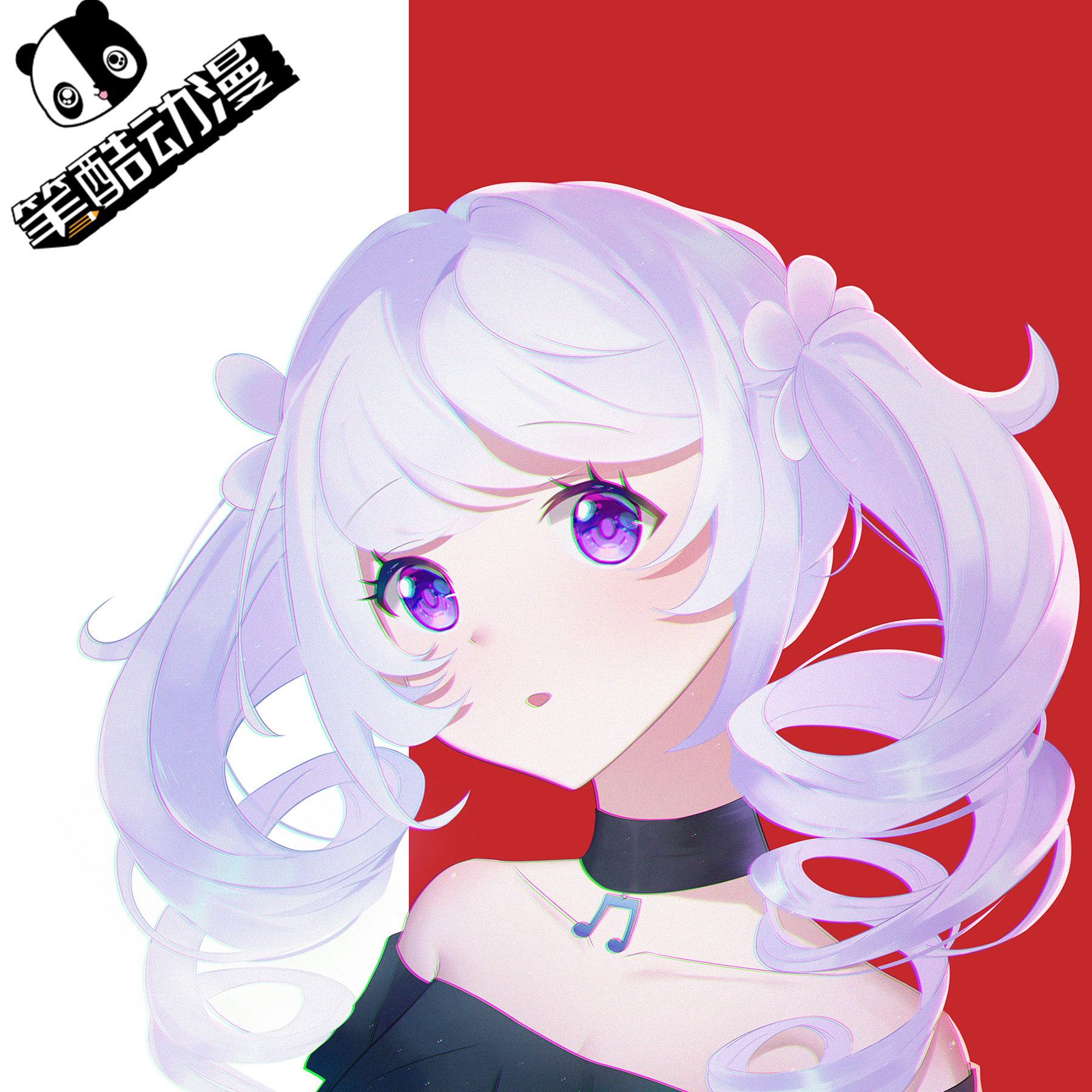 头像约稿手绘人设立绘设计二次元漫画封面插画直播主播live2d