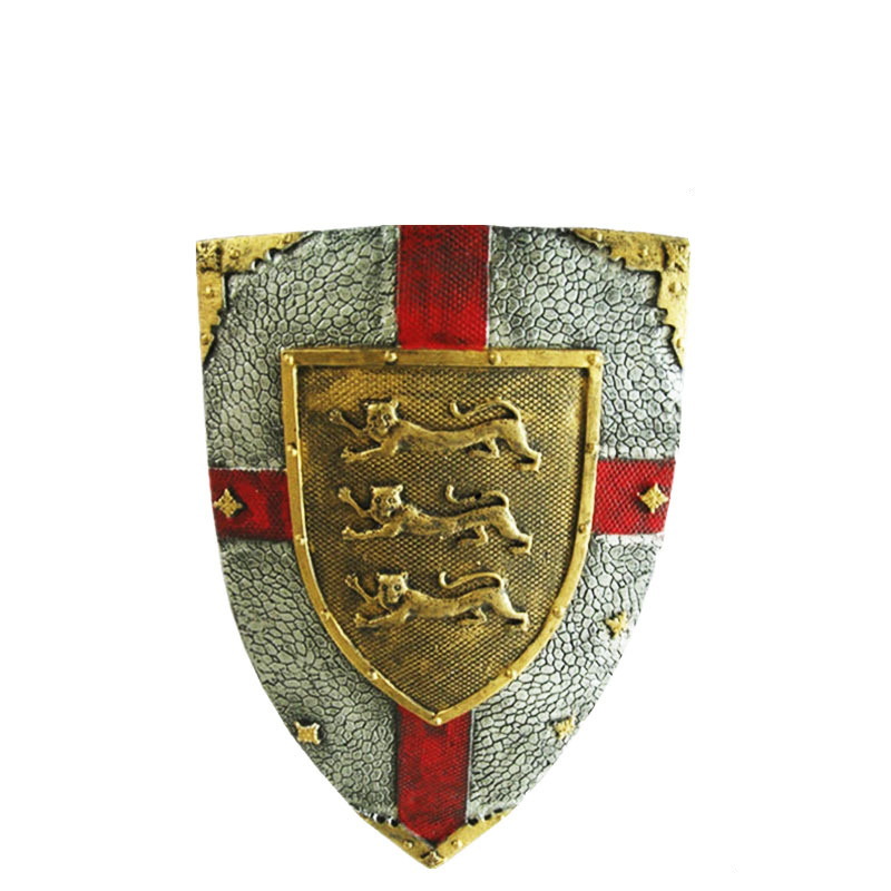 古罗马盾牌cos欧洲兵器头盔儿童玩具刀剑匕首万圣道具 中世纪武士