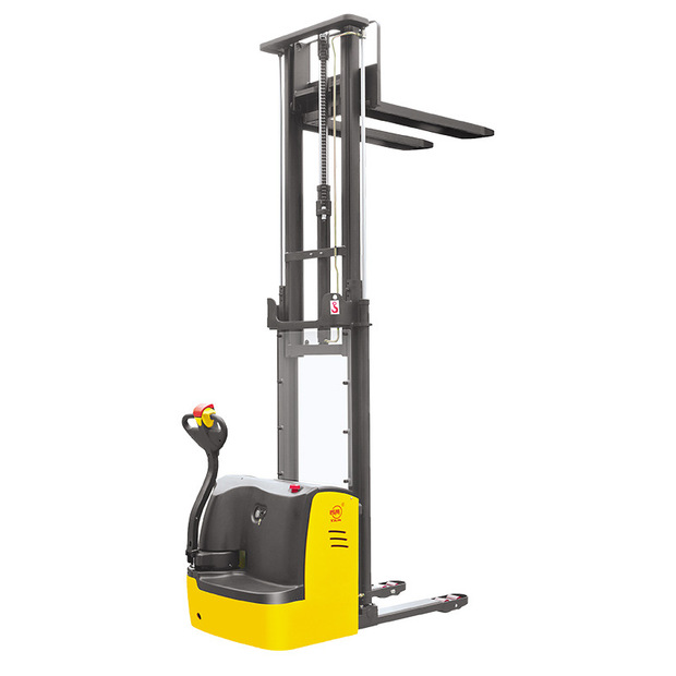 西林电动堆高车1.5吨全电动叉车货架堆垛仓储物流搬运升高