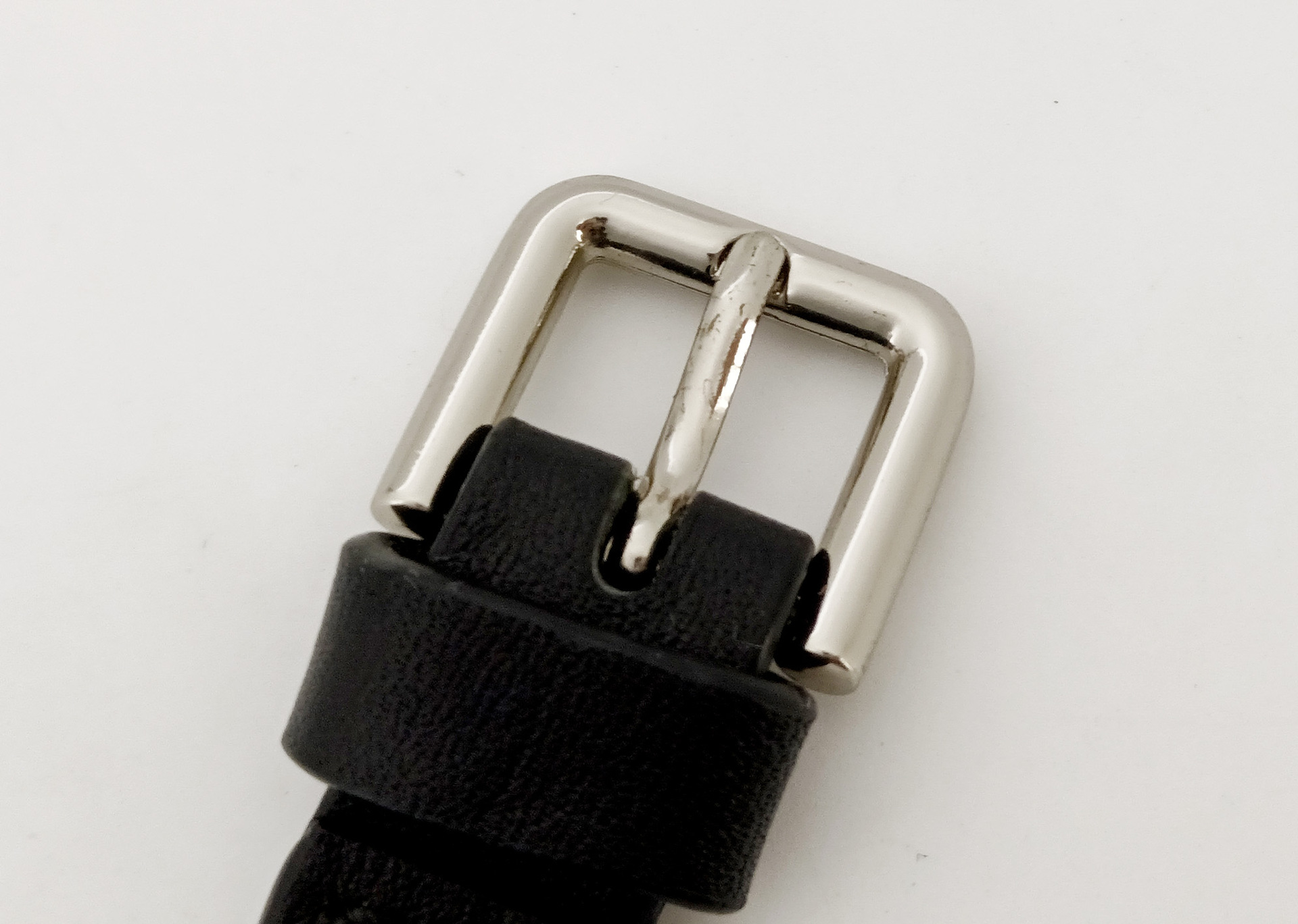 箱包锌合金针扣韩版女装皮带扣头服装五金配件针通圆头管子扣