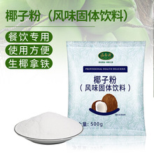 溢香源奶茶店专用金牌椰子粉小袋装原味特浓速溶商用烘焙500g