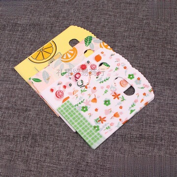 50个迷你小号塑料袋精品店饰品小商品打包袋摆摊购物礼品袋手提批