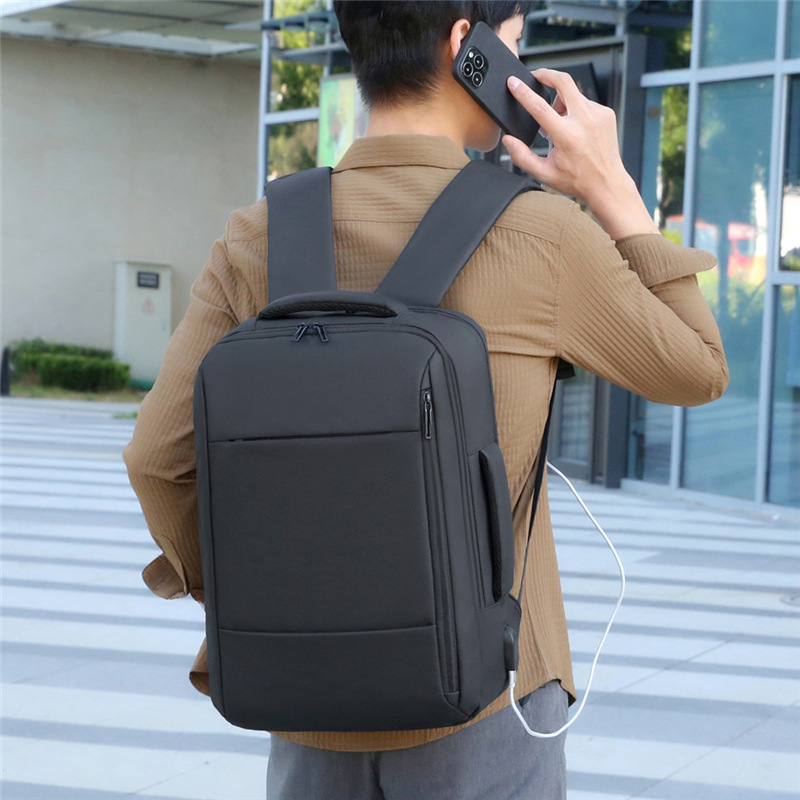 Multifunctional Commuter Business Men's Notes Laptop Computer Solid Color Men's Functional Notebook Business Pass